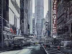 Glimpse of the Sun by Ziv Cooper - Original Painting on Box Canvas sized 40x30 inches. Available from Whitewall Galleries